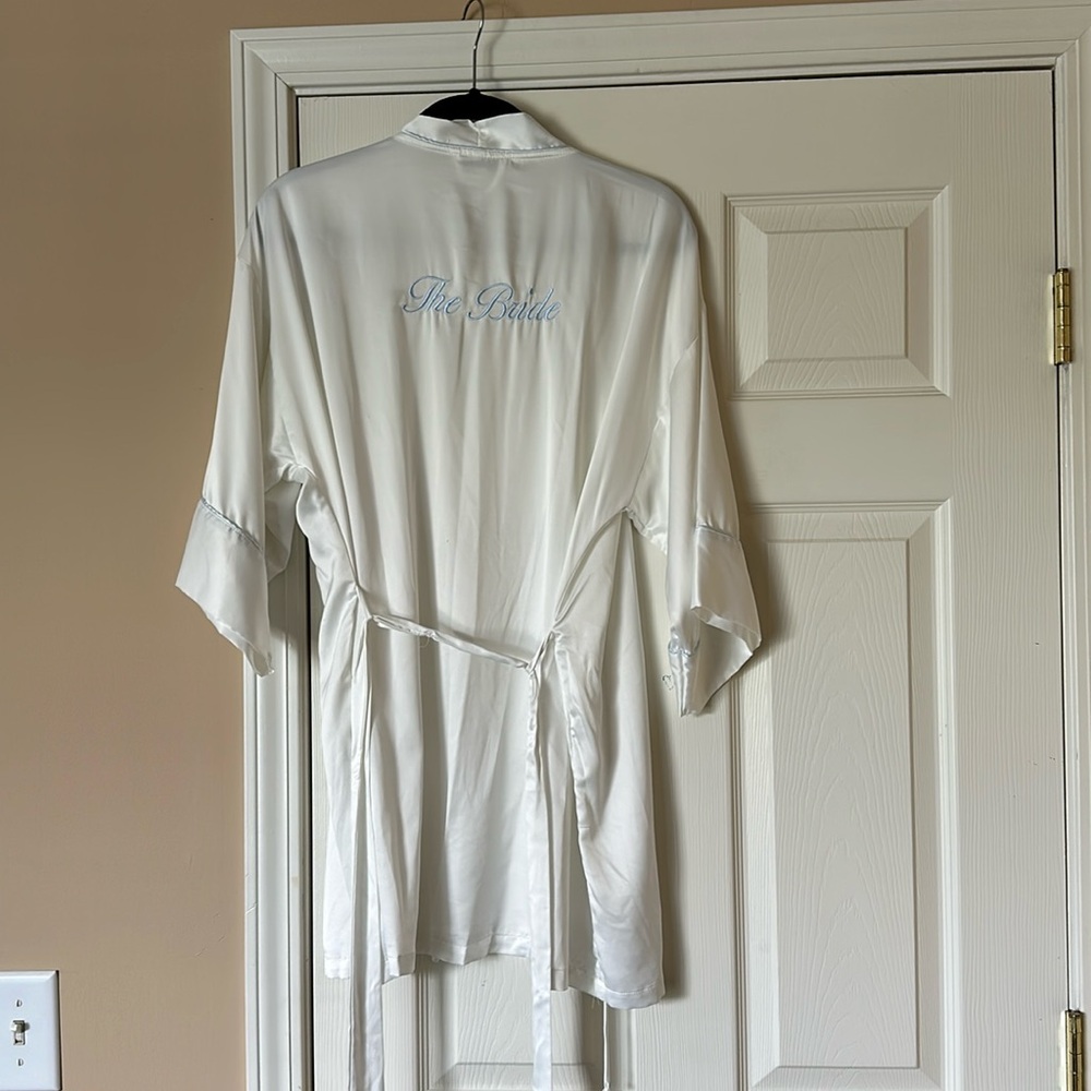 Silky Bridal Robe